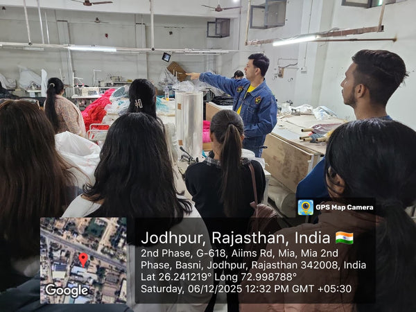 Our In-House Stitching & Manufacturing Unit