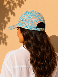 Mosaic Mandala Unisex Cotton Cap