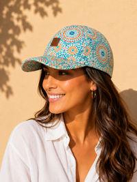 Mosaic Mandala Unisex Cotton Cap