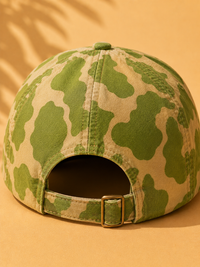 AK Designs Camo Printed Cotton Baseball Cap