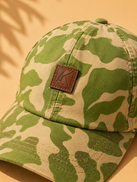 AK Designs Camo Printed Cotton Baseball Cap
