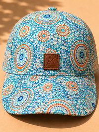 Mosaic Mandala Unisex Cotton Cap