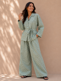 Crimson Meadow Tiered Co-ord Set