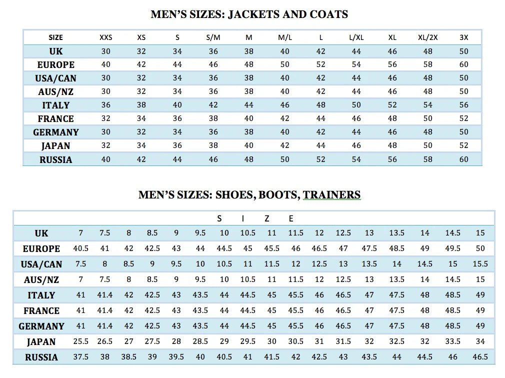 Size Guide